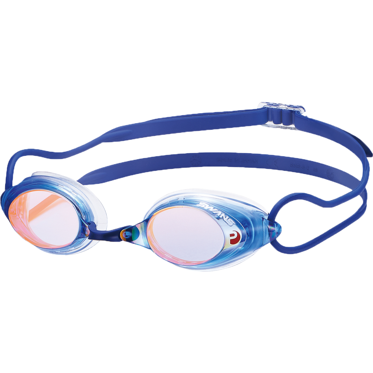 Swans SRX Mirrored Racing Goggles