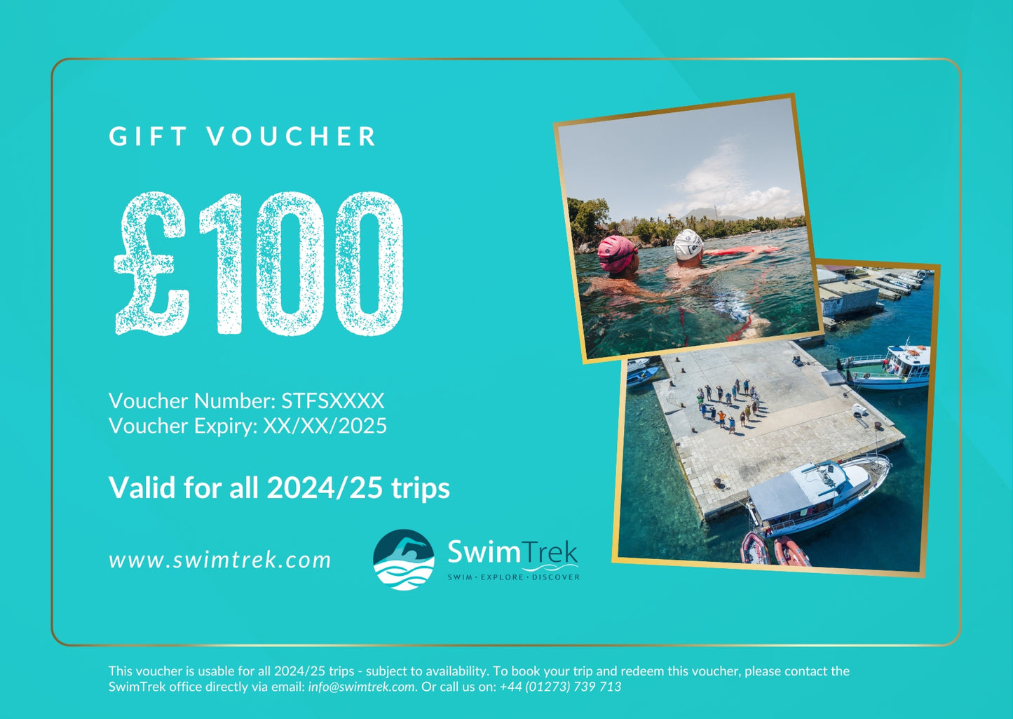SwimTrek Holiday Gift Cards