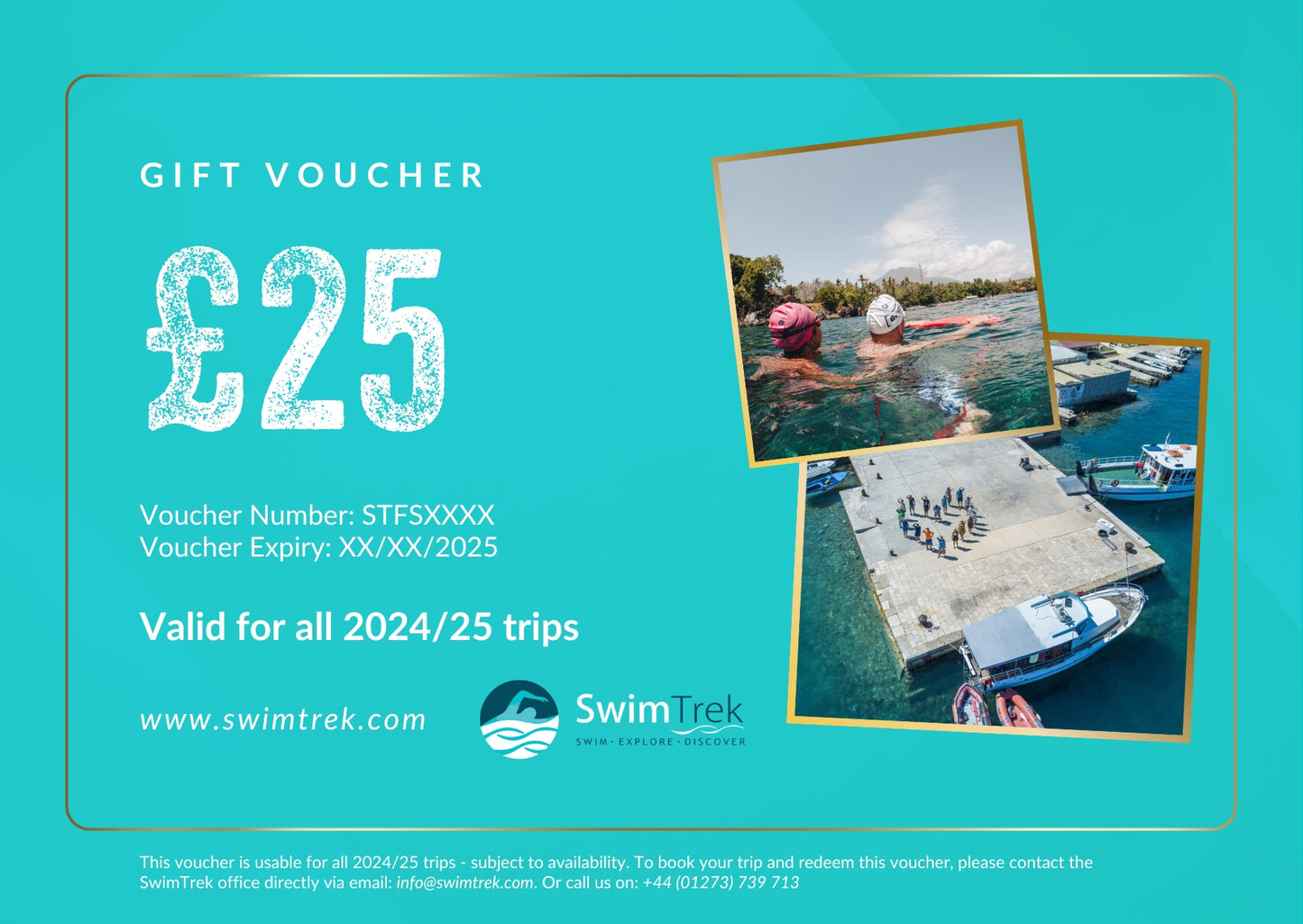 SwimTrek Holiday Gift Cards
