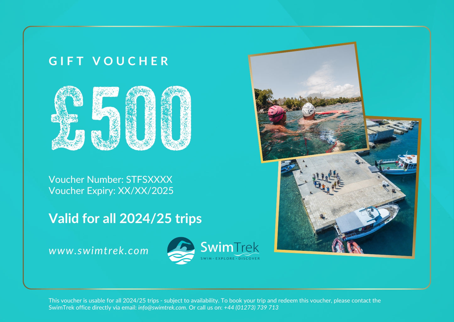 SwimTrek Holiday Gift Cards