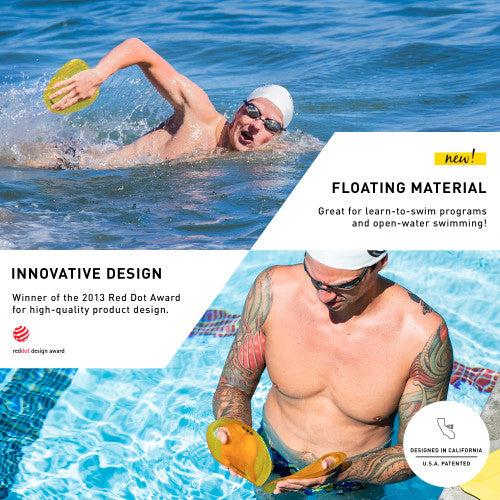 Finis Agility Floating Swim Training Paddles