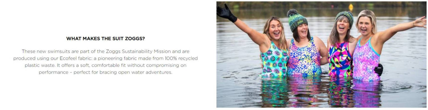 Zoggs Sea Change Women's Ecofeel Scoopback Swimsuit