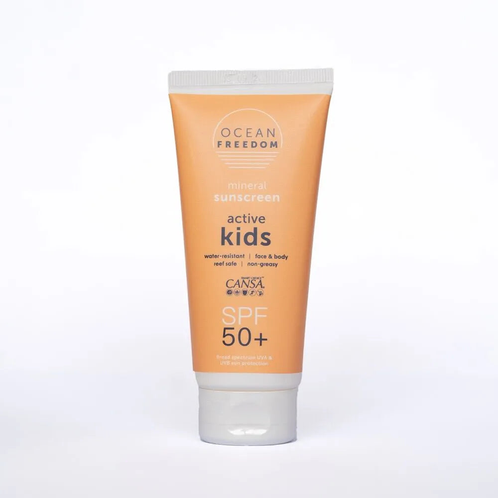 Ocean Freedom SPF50+ Active Kids Sunscreen