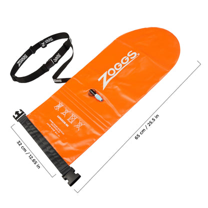 Zoggs Orange Hi Visibility Swim Buoy