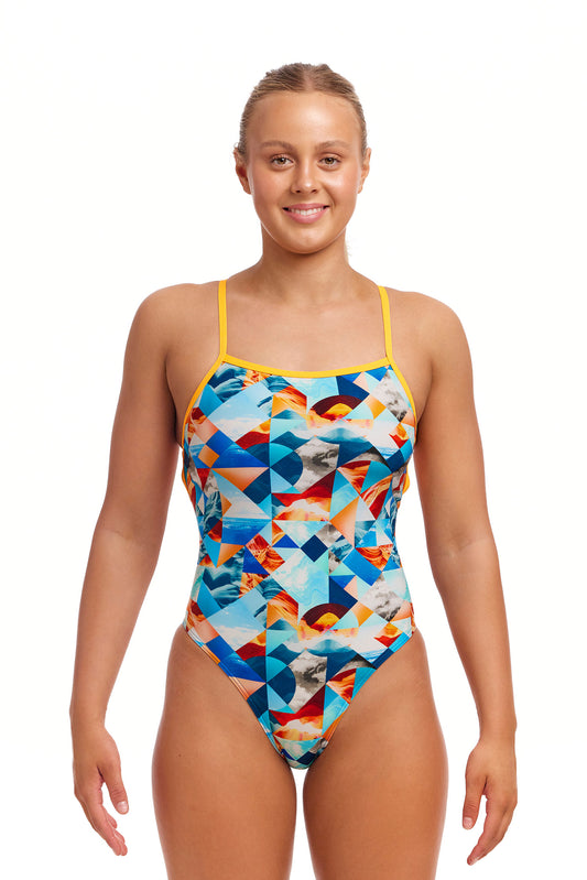 Funkita Smashed Wave Women's Strapped In One Piece