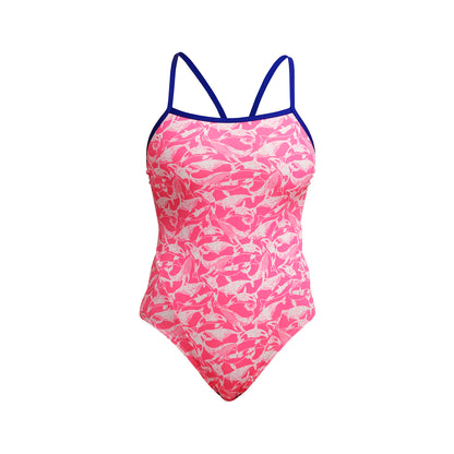 Funkita Beached Bae Women's Single Strap One Piece