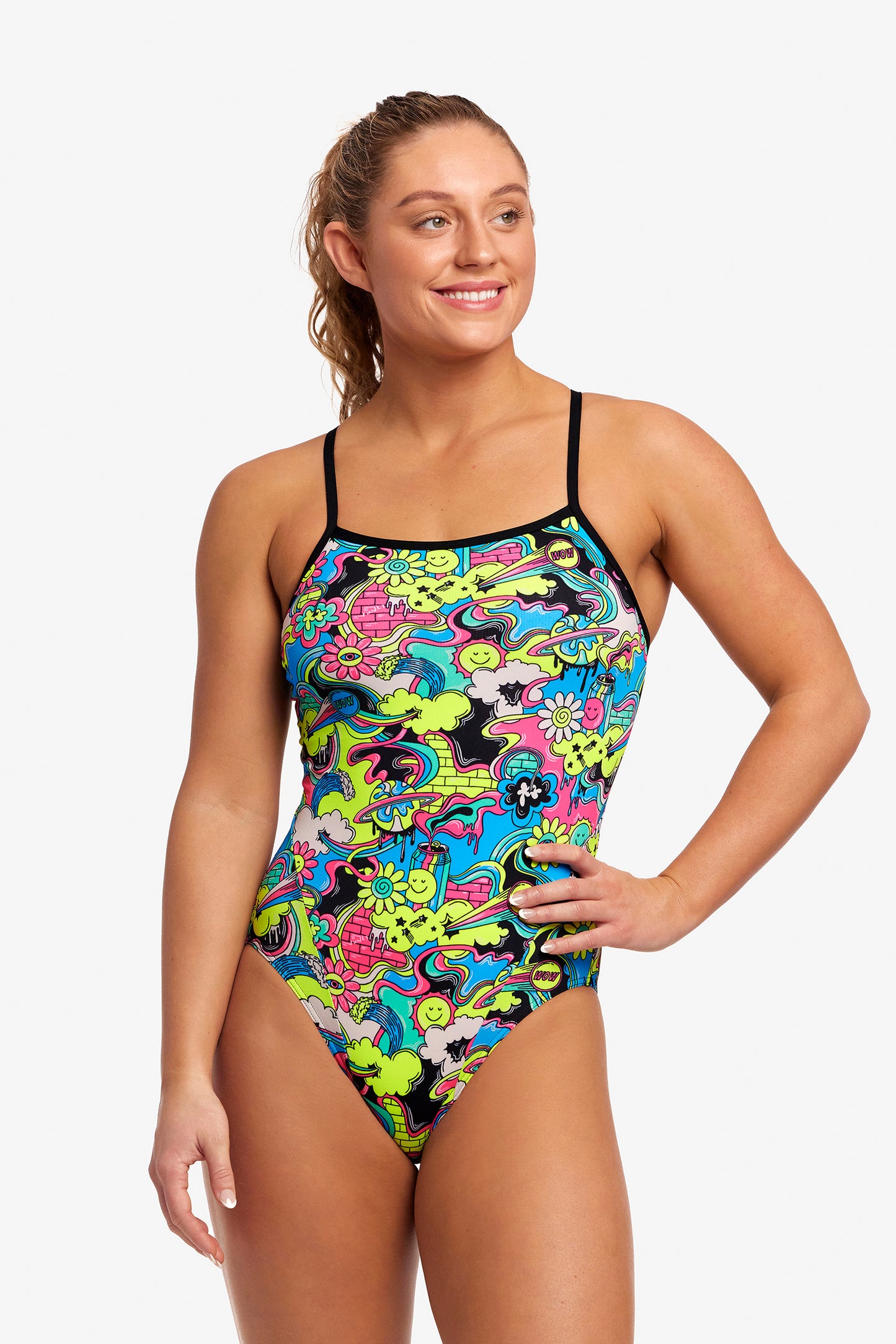 Funkita Smash Mouth Women's Single Strap One Piece